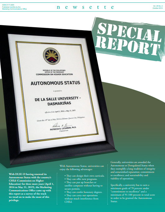 Special Report